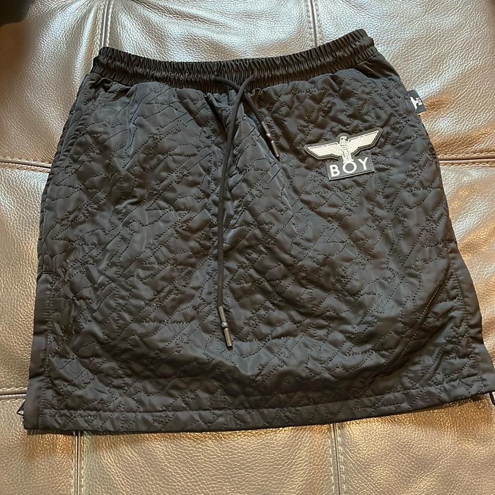 Boy London Quilted Skirt - Size XS